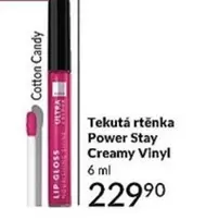 Tekutá rtěnka Power Stay Creamy Vinyl