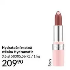 Hydratační matná rtěnka Hydramatic