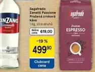 Pražená zrnková káva