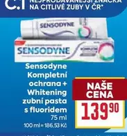 Kompletní ochrana + Whitening zubní pasta s fluoridem