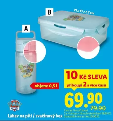 Láhev na pití / svačinový box