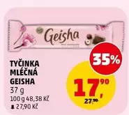 TYČINKA MLÉČNÁ GEISHA