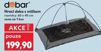 Hrací deka s míčkem