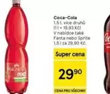 Coca Cola - Coca-Cola, Fanta nebo Sprite
