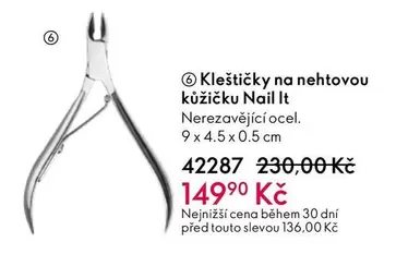 Kleštičky na nehtovou kůžičku Nail It