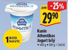 Athentikos Jogurt bílý