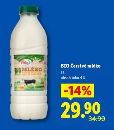 Čerstvé mléko