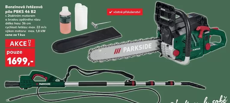 Pila - Benzínová řetězová pila PBKS 46 B2