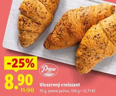 Vícezrnný croissant