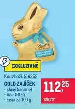 GOLD ZA JÍČEK