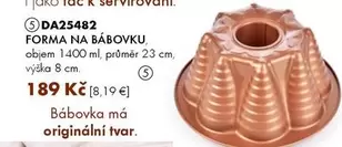 FORMA NA BÁBOVKU