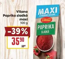 Paprika sladká maxi