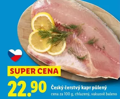 Super - Český čerstvý kapr púlený