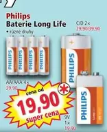 Philips - Baterie Long Life