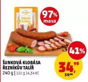 ŠUNKOVÁ KLOBÁSA ŘEZNÍKŮV TALÍŘ