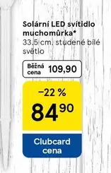 Solární LED svítidlo muchomůrka