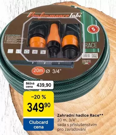 Zahradní hadice Race