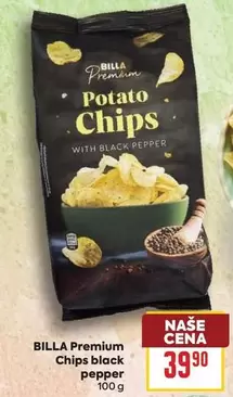 Chips black pepper