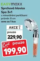 Sprchová hlavice Spa 3v1