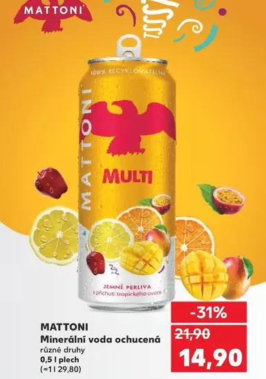 Minerálni voda ochucená