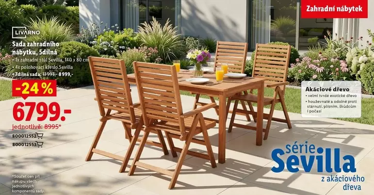 Soda zahradnike Nábytku, Sdini