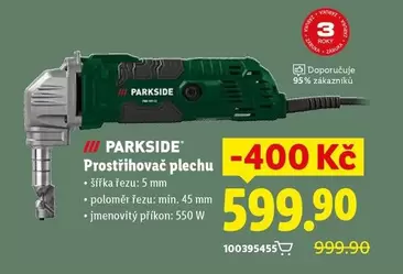 Prostřihovač plechu