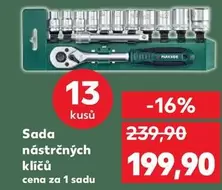 Sada nástrčných klíčů