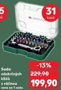 Sada nástrčných klíčů s ráčnou