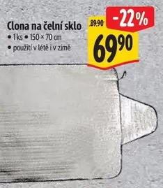 Clona na čelní sklo