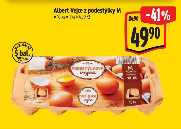 Vejce z podestýlky M