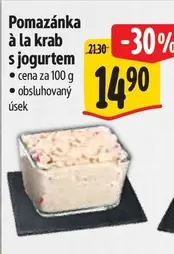 Pomazánka à la krab s jogurtem