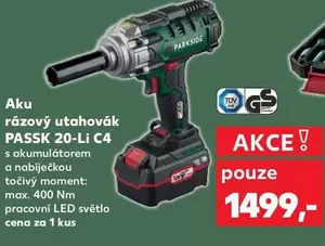 rázový utahovák PASSK 20-Li C4