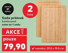 Sada prkének bambusová