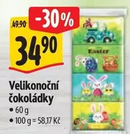 Velikonoční čokoládky