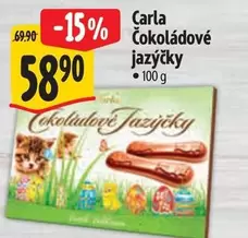 Čokoládové jazyčky