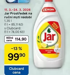 Prostředek na ruční mytí nádobí