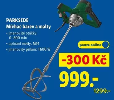 Míchac barev a malty