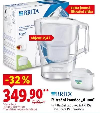 Filtracní konvice Aluna