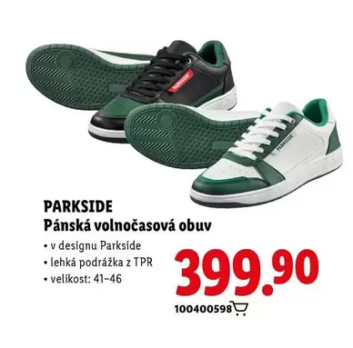 Pánska voľnočasová obuv