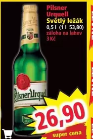 Pilsner Urquell - Světlý ležák