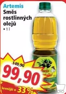 Směs rostlinných olejů