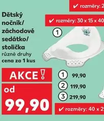 Dětský nočník/záchodové sedátko/stolička