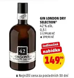 GIN LONDON DRY SELECTION