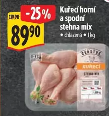 Kuřecí horní a spodní stehna mix
