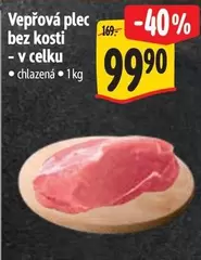 Vepřová plec bez kosti - v celku