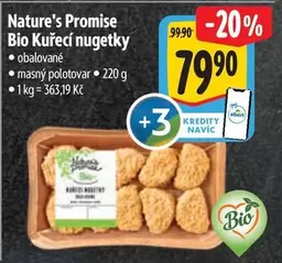 Bio Kuřecí nugetky