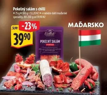 Pekelný salám s chilli