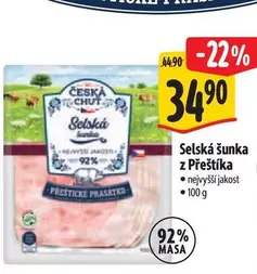 Selská šunka z Přeštíka