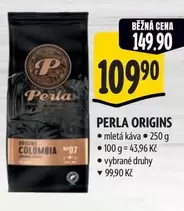 PERLA ORIGINS mletá káva