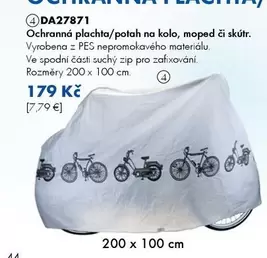 Ochranná plachta/potah na kolo, moped či skútr DA27871